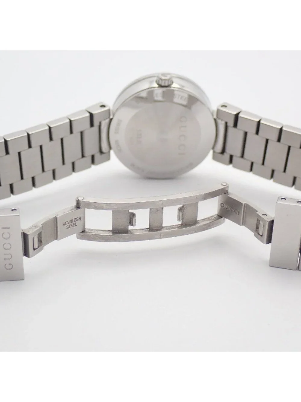 Gucci 133.5 Interlocking Quartz Watch Brown Dial SS Quality